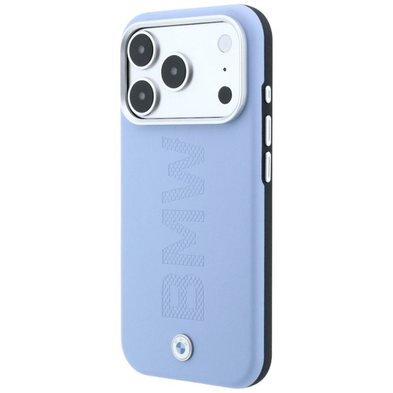 Etui BMW Sign Centered Deboss MagSafe na iPhone 17 Pro / 18 Pro - niebieskie - obrazek 2