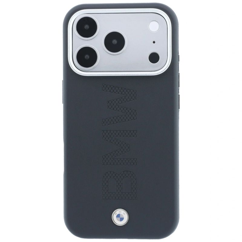 Etui BMW Sign Centered Deboss MagSafe na iPhone 17 Pro / 18 Pro - szare - obrazek 3