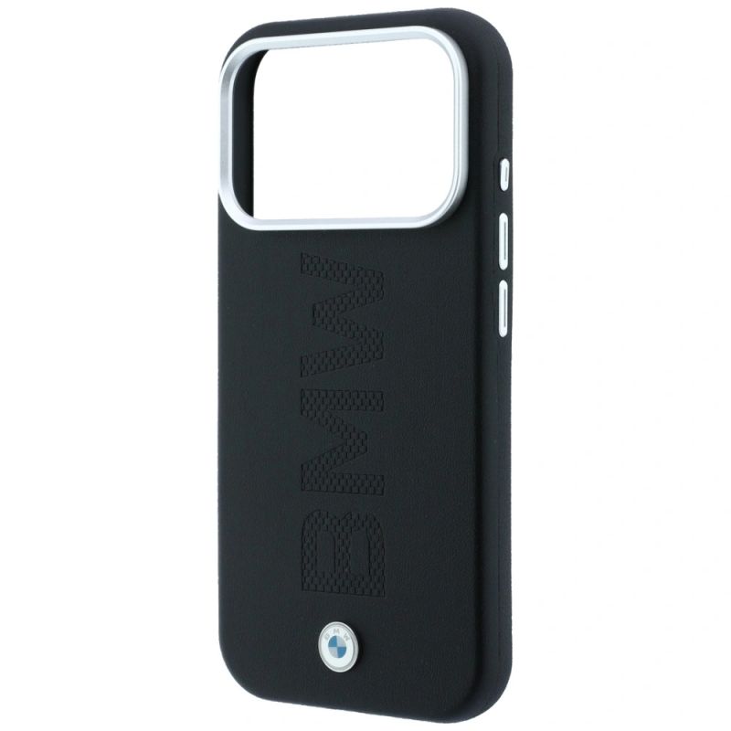Etui BMW Sign Centered Deboss MagSafe na iPhone 17 Pro Max / 18 Pro Max - czarne - obrazek 6