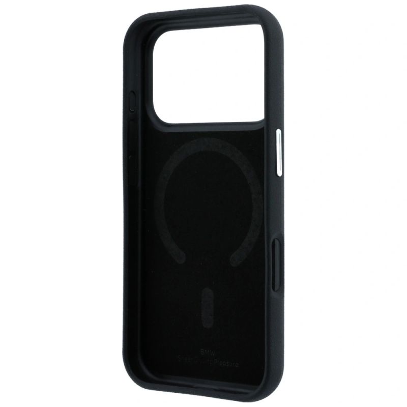 Etui BMW Sign Centered Deboss MagSafe na iPhone 17 Pro Max / 18 Pro Max - czarne - obrazek 7