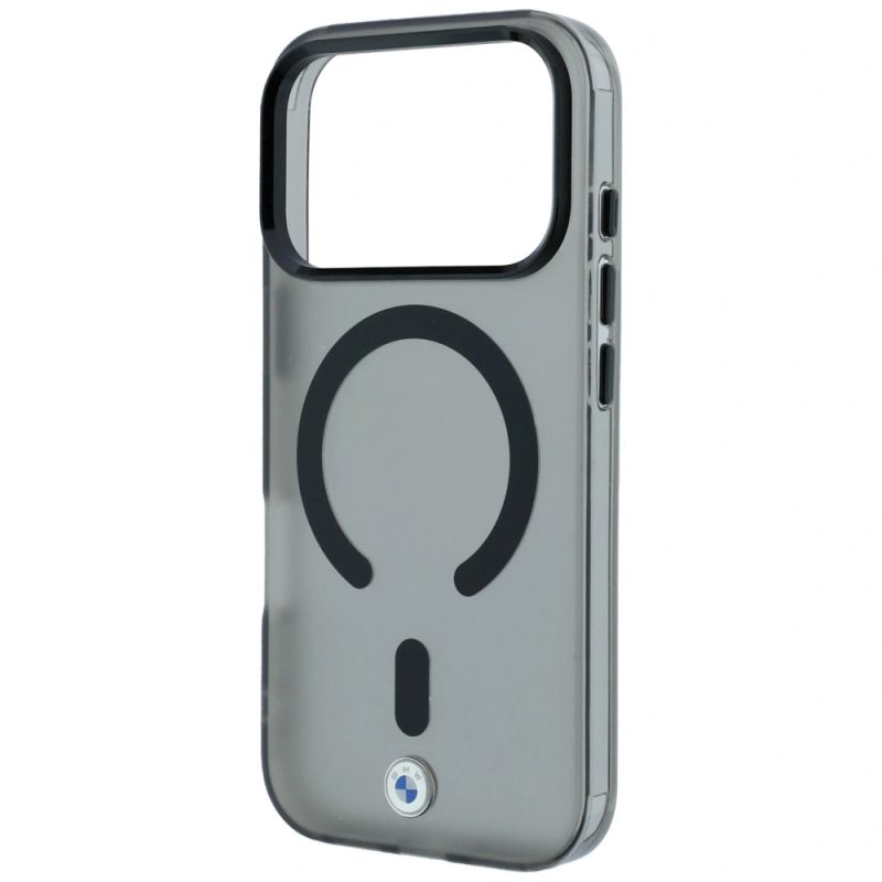 Etui BMW Sign Frosted IML & Metal Logo MagSafe na iPhone 17 Pro / 18 Pro - czarne - obrazek 7