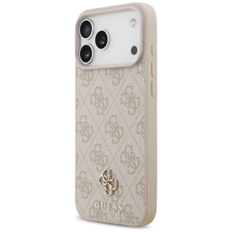 Etui Guess 4G Small Classic Logo MagSafe na iPhone 17 Pro Max / 18 Pro Max - różowe - obrazek 2
