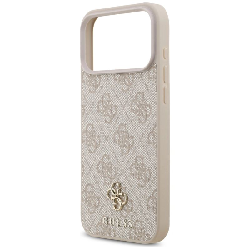 Etui Guess 4G Small Classic Logo MagSafe na iPhone 17 Pro Max / 18 Pro Max - różowe - obrazek 6