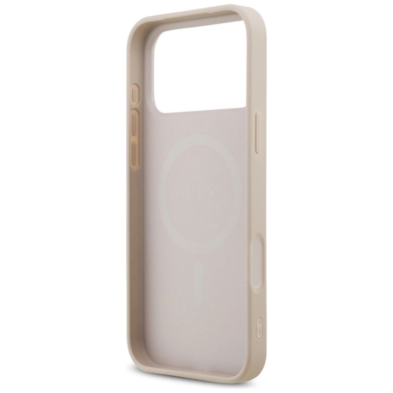 Etui Guess 4G Small Classic Logo MagSafe na iPhone 17 Pro Max / 18 Pro Max - różowe - obrazek 7
