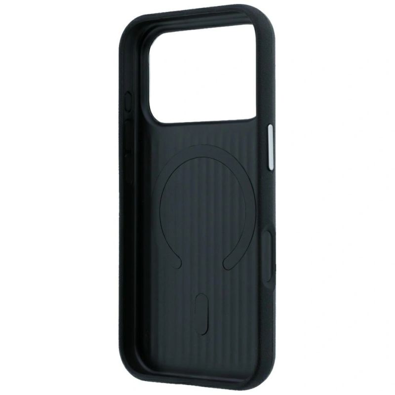 Etui Mercedes Leather Semi Wrap Iconic Line MagSafe do iPhone 18 Pro Max / 17 Pro Max - czarne - obrazek 7