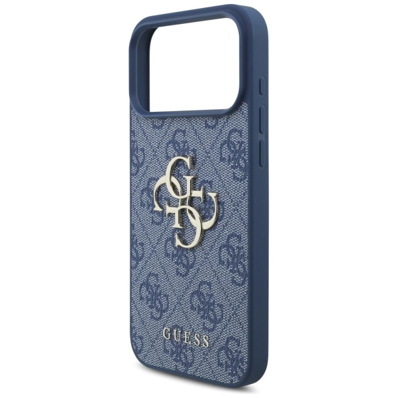 Etui Guess 4G Big Logo na iPhone 17 Pro Max / 18 Pro Max - niebieskie - obrazek 6