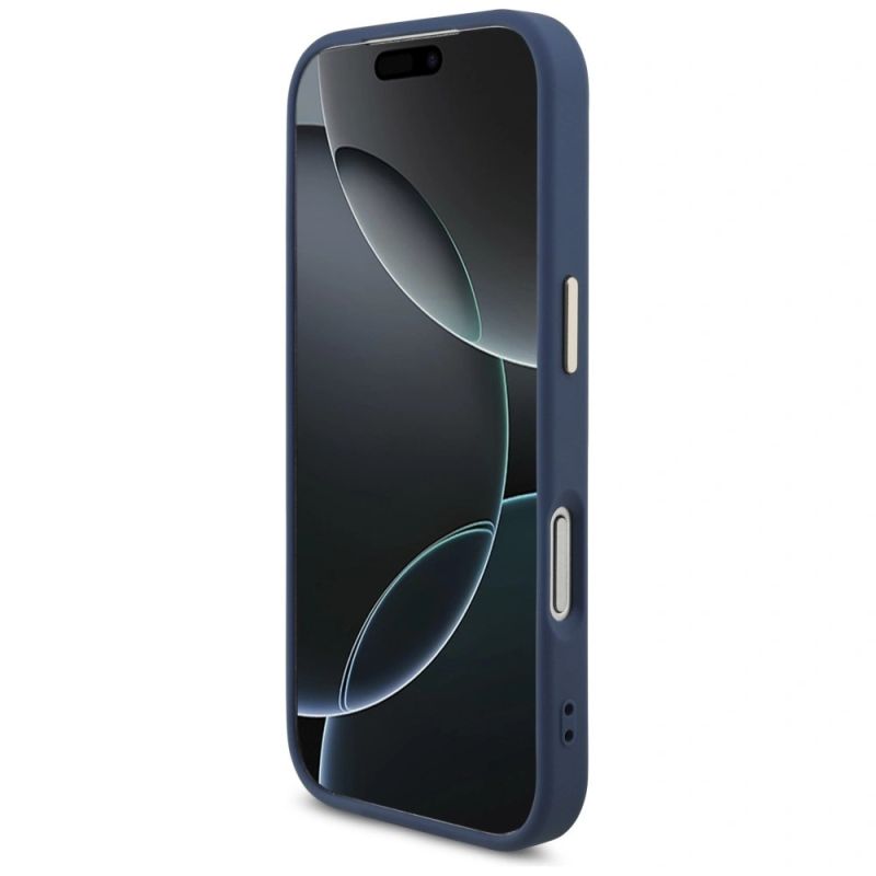 Etui Guess 4G Big 4G Classic Logo na iPhone 18 Pro / 17 Pro - niebiesko-złote - obrazek 5