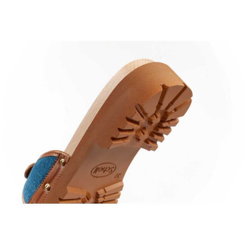 Klapki drewniaki Scholl Pescura Iconic W F305492349 - obrazek 7