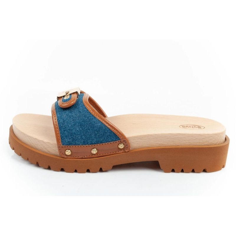 Klapki drewniaki Scholl Pescura Iconic W F305492349 - obrazek 12