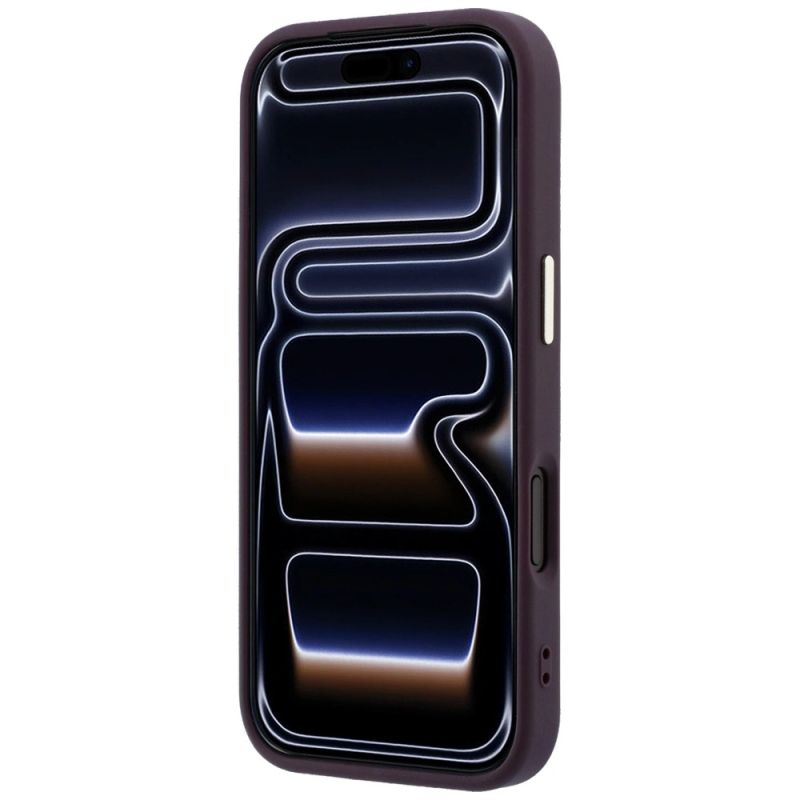 Etui Guess Saffiano Small 4G & Classic Logo MagSafe na iPhone 18 Pro / 17 Pro - burgundowe - obrazek 5