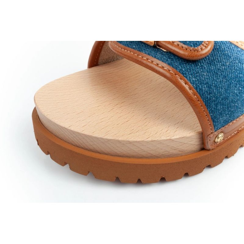 Klapki drewniaki Scholl Pescura Iconic W F305492349 - obrazek 16