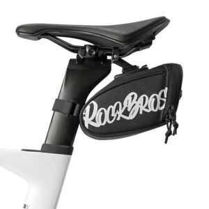 Torba rowerowa Rockbros G007 Flash Journey podsiodłowa 0.8 l - czarna