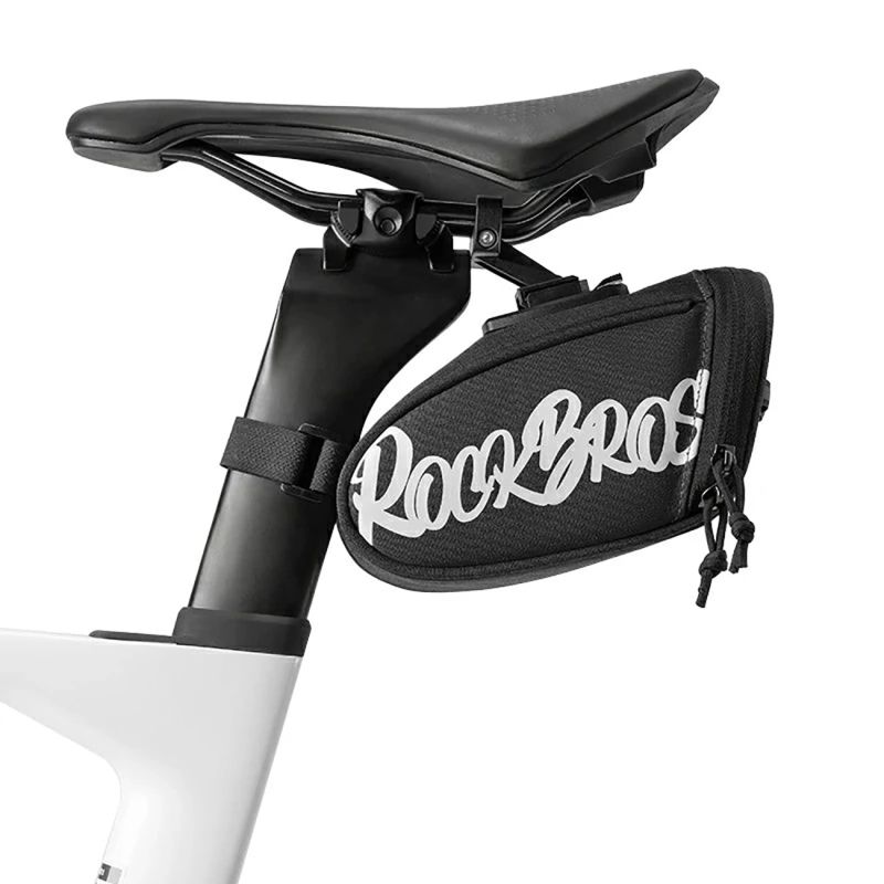 Torba rowerowa Rockbros G007 Flash Journey podsiodłowa 0.8 l - czarna