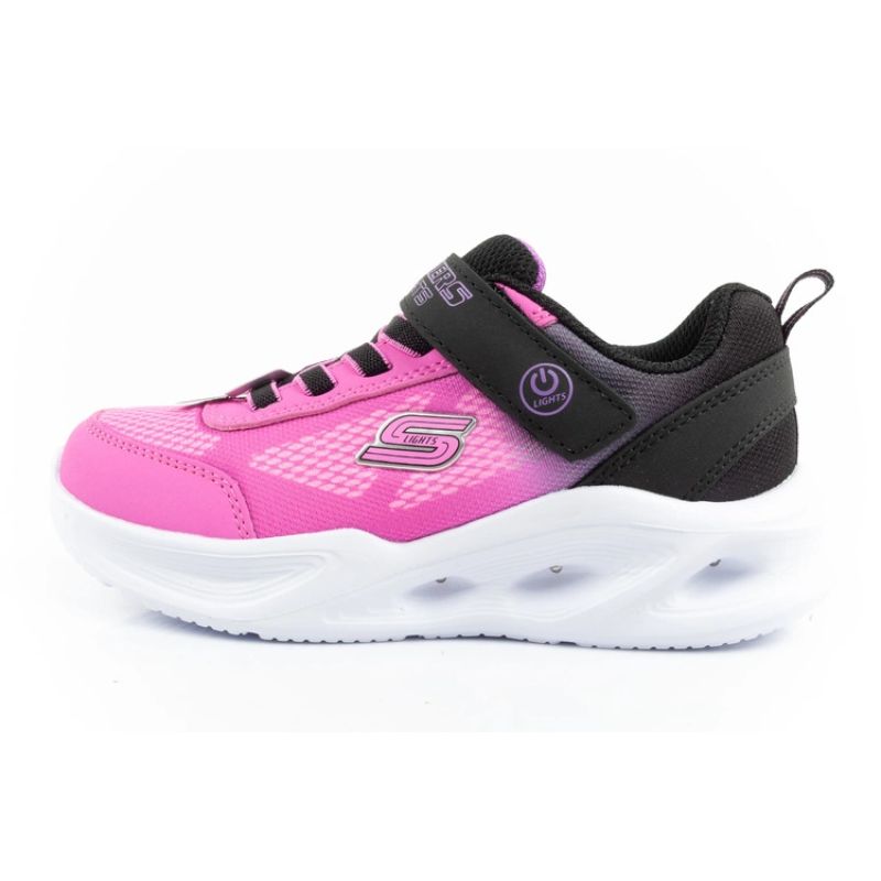 Skechers S Lights buty dla dziewczynki sportowe dziecięce wygodne LED - obrazek 2