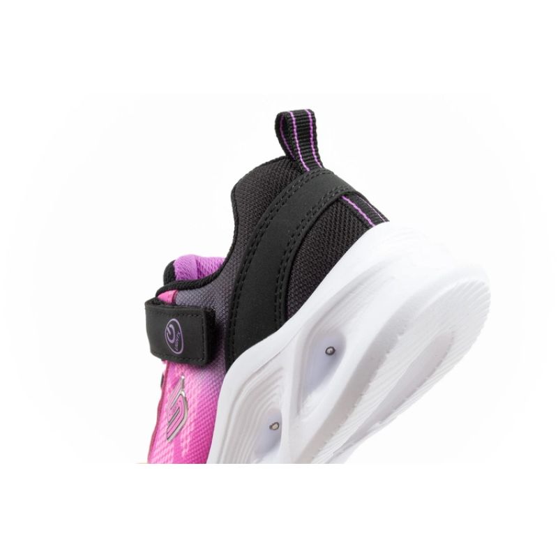 Skechers S Lights buty dla dziewczynki sportowe dziecięce wygodne LED - obrazek 7