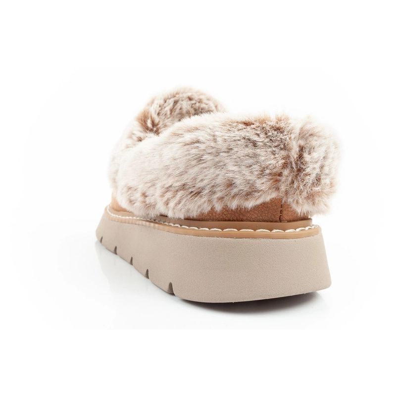 Skechers Cozy Blend buty papcie damskie sneakersy ocieplane wsuwane - obrazek 14