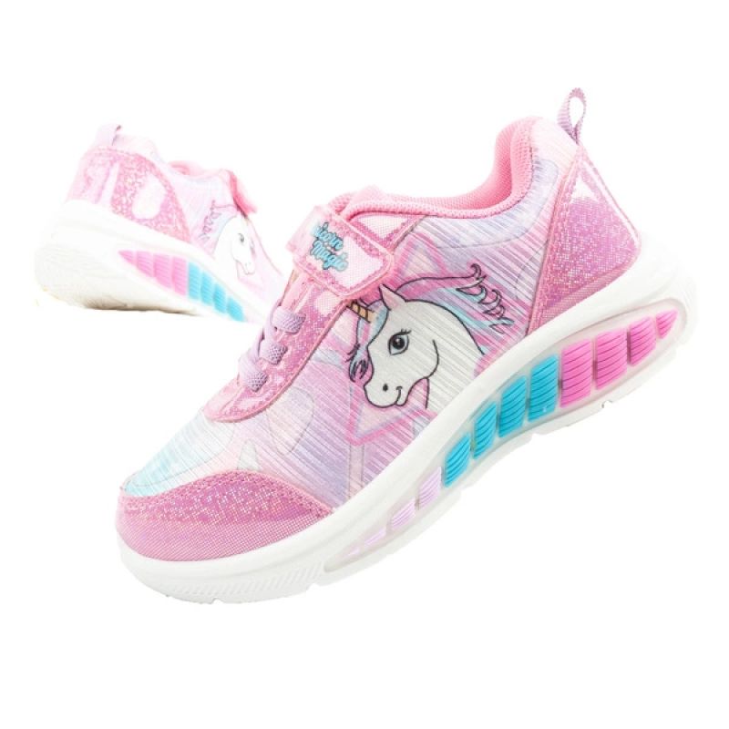 Leomil Magiczny jednorożec LED buty sportowe dziecięce sneakersy