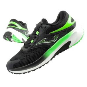 Joma Active buty sportowe do biegania męskie wygodne wytrzymałe czarne zielone białe