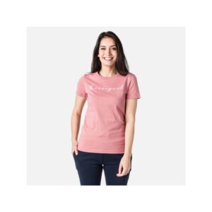 T-Shirt ROSSIGNOL W Logo Rossi Tee czerwony