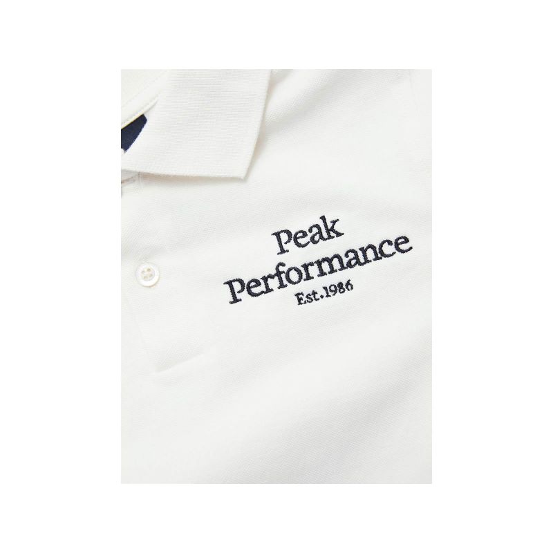 Koszulka polo Peak Performance Jr Original Polo biały - obrazek 4