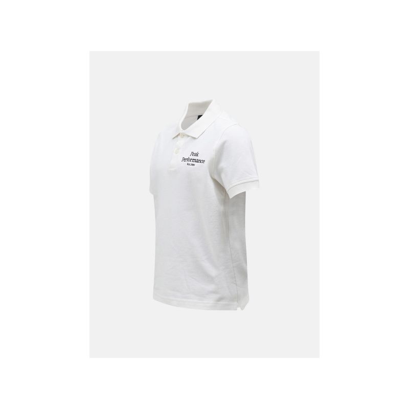 Koszulka polo Peak Performance Jr Original Polo biały - obrazek 6