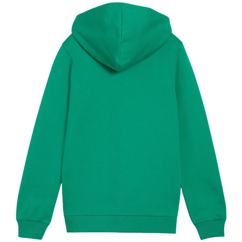 Bluza dla dzieci Puma teamGoal Casuals Hooded zielona 658596 05 - obrazek 4