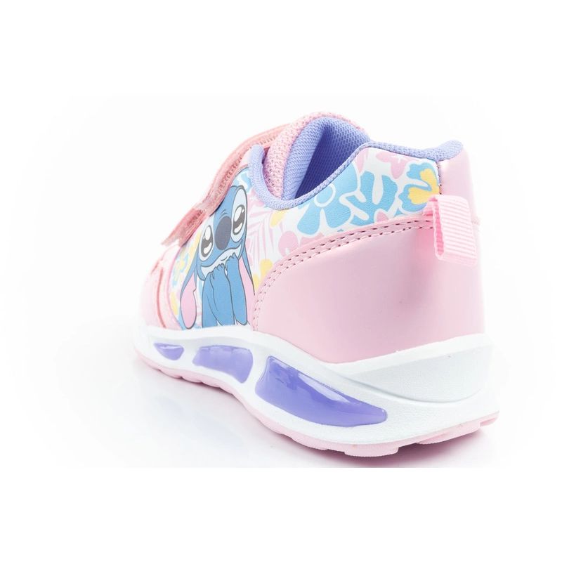 Leomil Stitch buty sportowe dziecięce sneakersy lekkie na rzep LED - obrazek 5