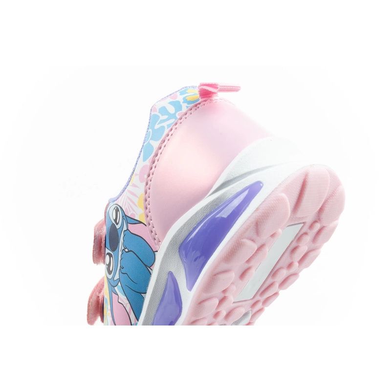 Leomil Stitch buty sportowe dziecięce sneakersy lekkie na rzep LED - obrazek 7