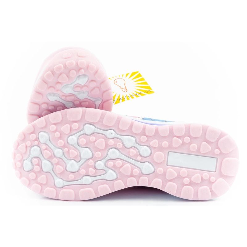 Leomil Stitch buty sportowe dziecięce sneakersy lekkie na rzep LED - obrazek 9