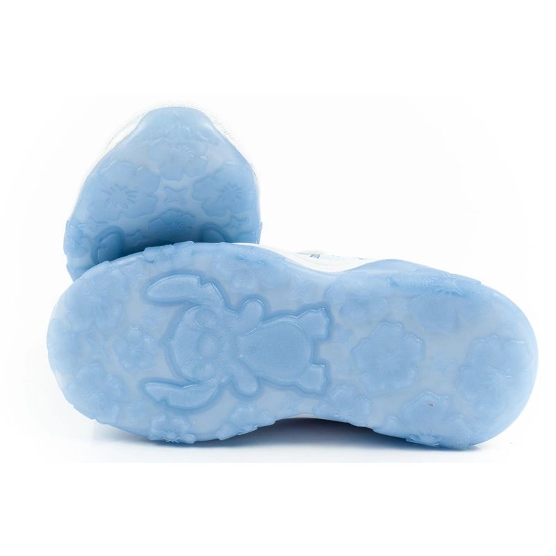 Leomil buty sportowe dziecięce sneakersy Stitch lekkie na rzep LED niebieskie - obrazek 9