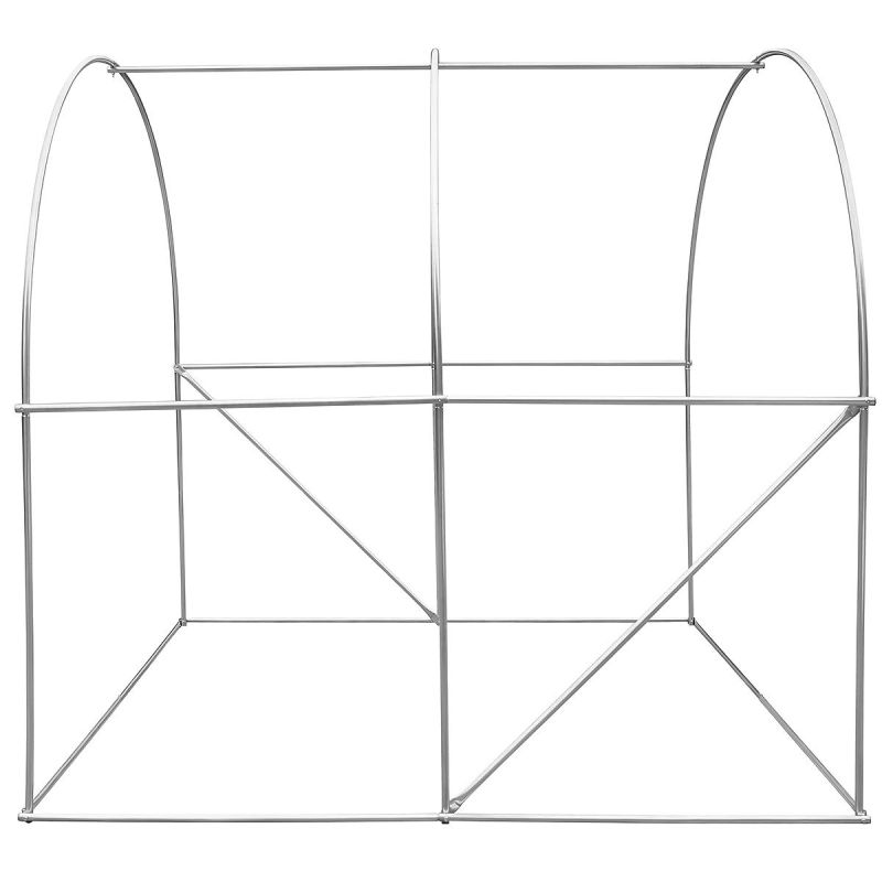 SZKLARNIA TUNEL OGRODOWY 200x200x200CM PE KONSTRUKCJA STAL ZIELONA - obrazek 37