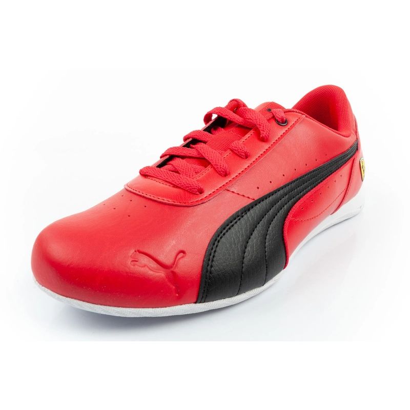 Puma buty sportowe męskie Ferrari Neo Cat Rosso Corsa modne wygodne czerwone - obrazek 3