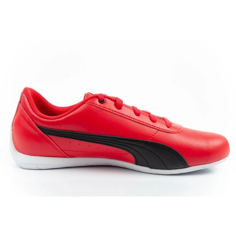 Puma buty sportowe męskie Ferrari Neo Cat Rosso Corsa modne wygodne czerwone - obrazek 4