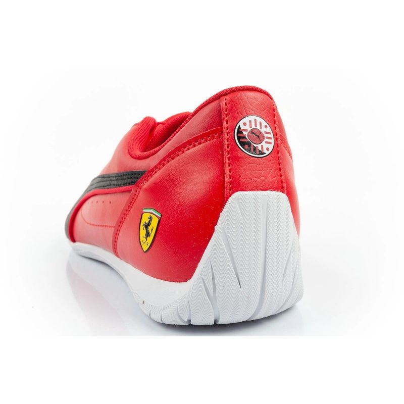 Puma buty sportowe męskie Ferrari Neo Cat Rosso Corsa modne wygodne czerwone - obrazek 5