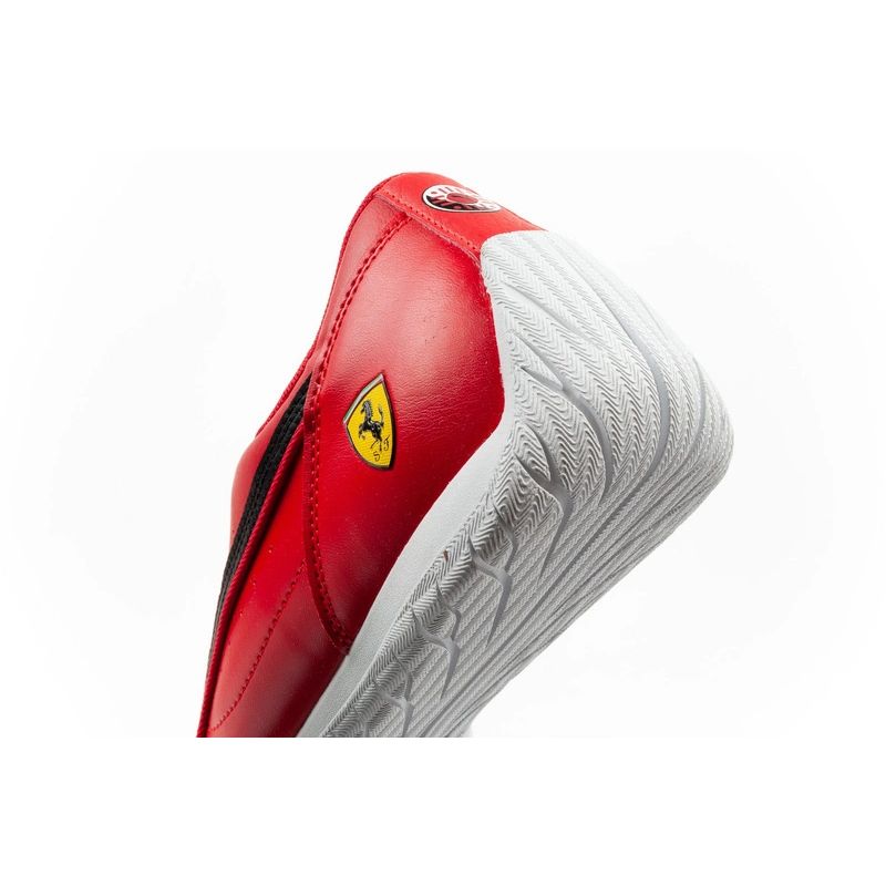 Puma buty sportowe męskie Ferrari Neo Cat Rosso Corsa modne wygodne czerwone - obrazek 7