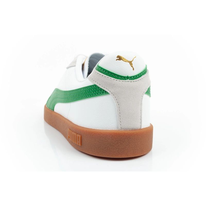 Puma buty sportowe męskie Club II Era sneakersy skórzane białe szare zielone - obrazek 5