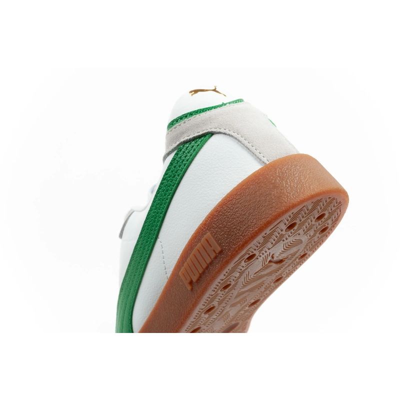 Puma buty sportowe męskie Club II Era sneakersy skórzane białe szare zielone - obrazek 7