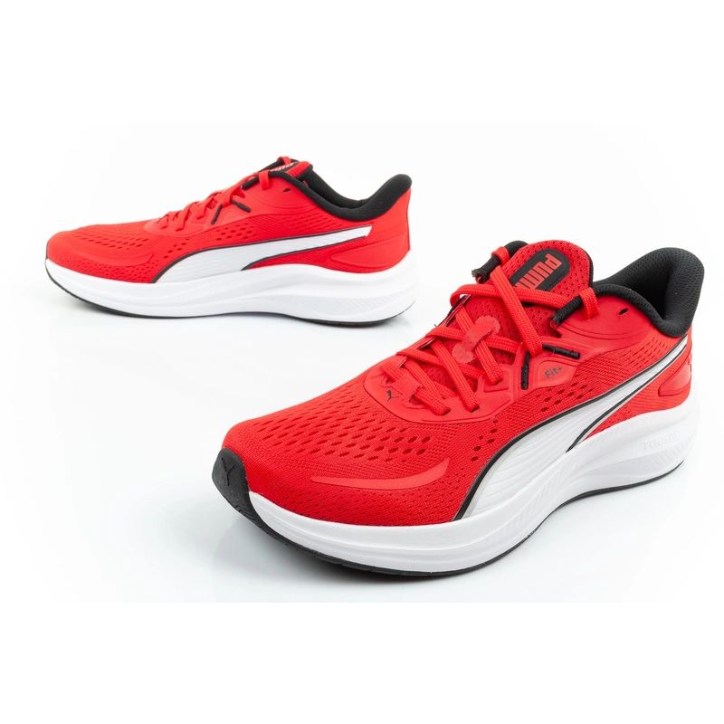 Puma buty męskie sportowe Skyrocket Lite 2 lekkie wygodne czerwone - obrazek 8
