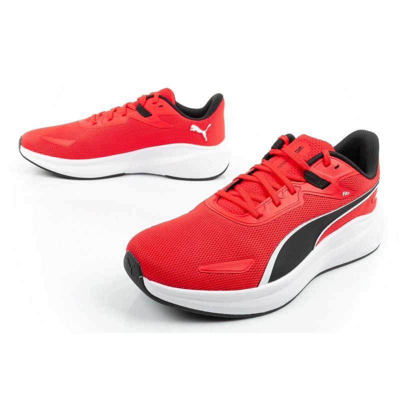 Puma buty męskie sportowe Skyrocket Lite lekkie wygodne czerwone - obrazek 8
