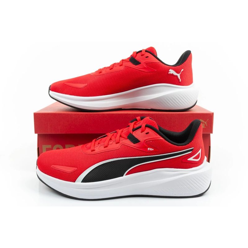 Puma buty męskie sportowe Skyrocket Lite lekkie wygodne czerwone - obrazek 10