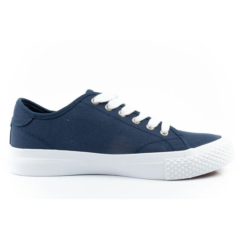 Fila buty sportowe damskie trampki Pointer Classic granatowe modne - obrazek 4