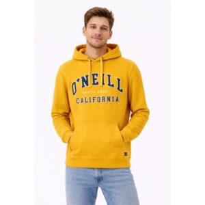 O'neill bluza sportowa kangurka z kapturem męska Surf żółta modna
