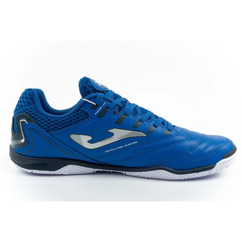 Joma buty męskie sportowe Maxima 2404 halowe obuwie piłkarskie niebieskie - obrazek 4