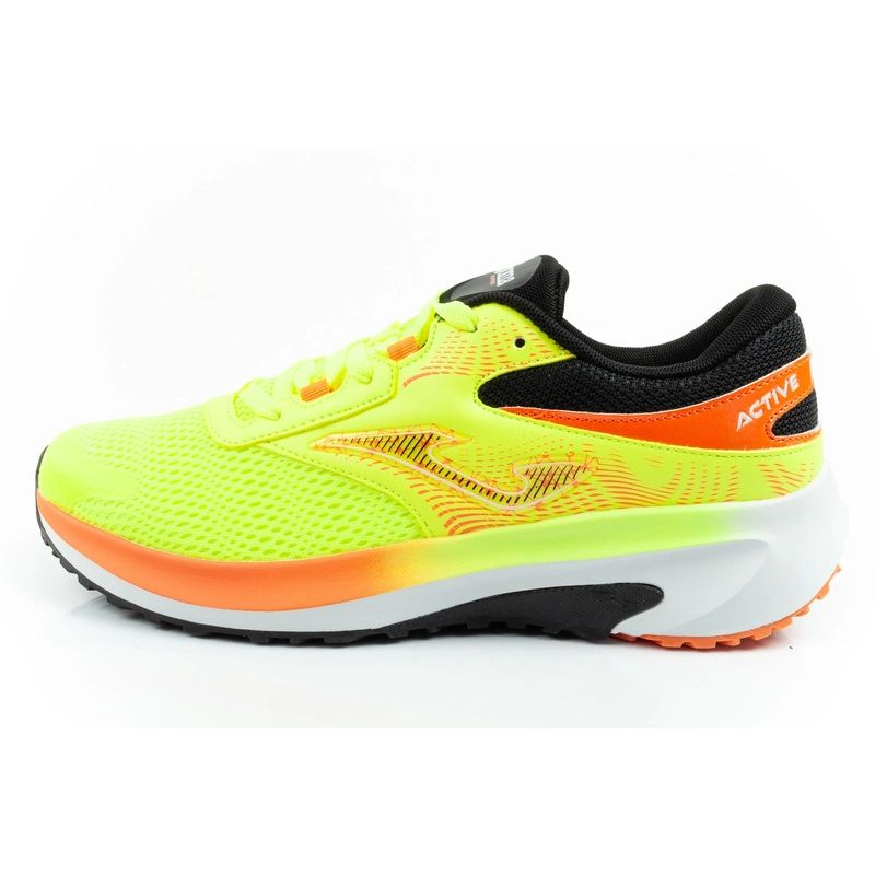 Joma buty sportowe do biegania męskie Active wygodne wytrzymałe żółte - obrazek 2