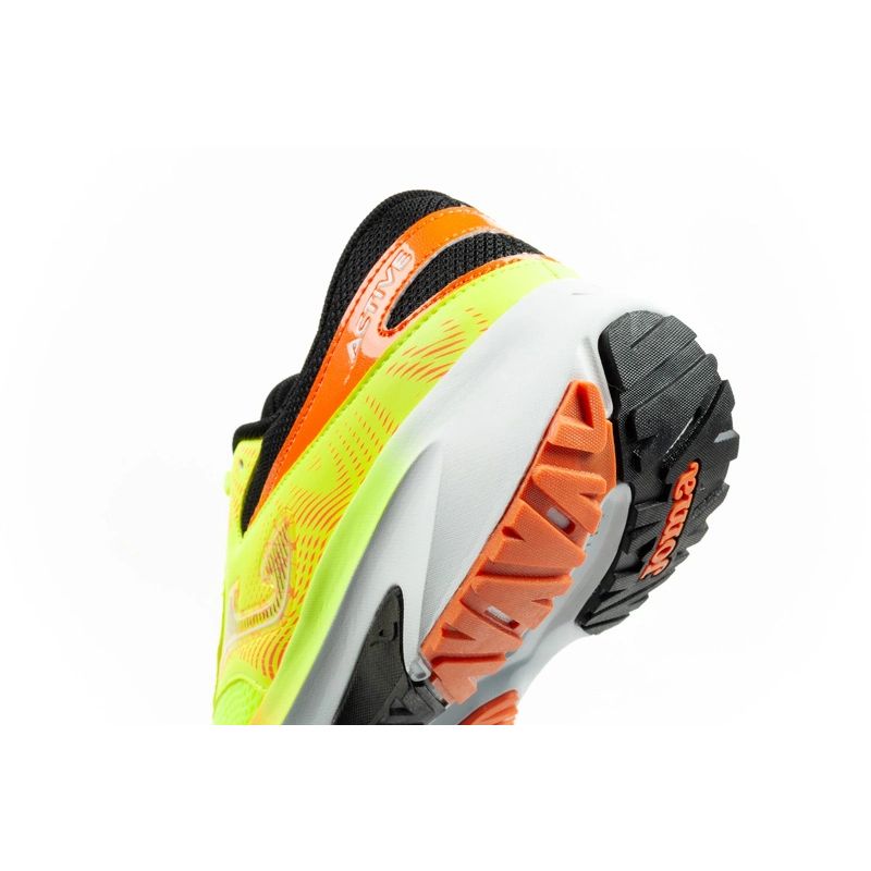 Joma buty sportowe do biegania męskie Active wygodne wytrzymałe żółte - obrazek 7