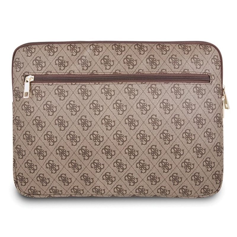 Pokrowiec Guess Uptown na laptopa 13" - brązowy - obrazek 3