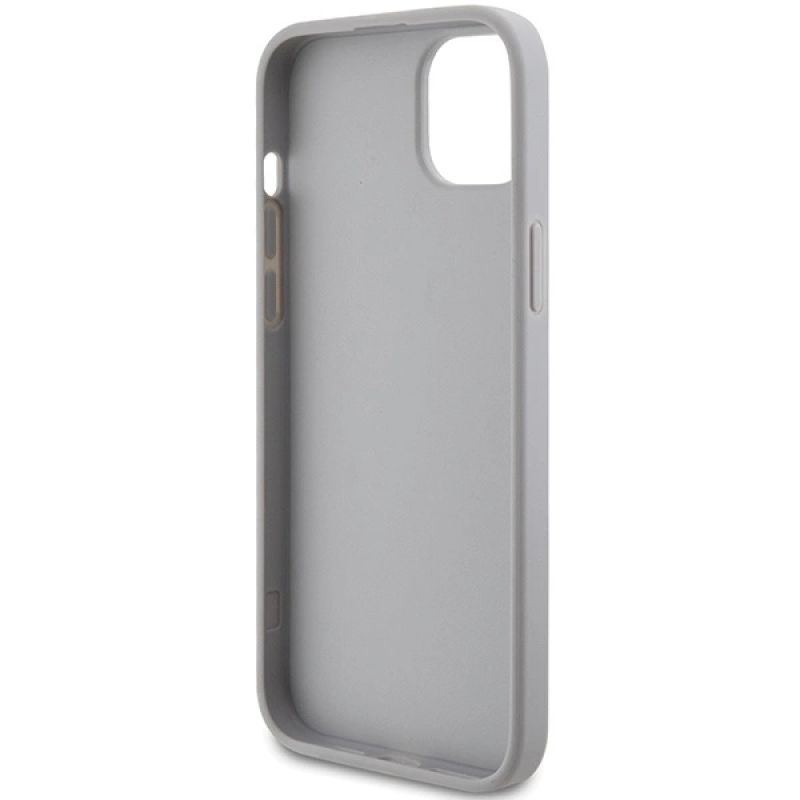 Etui Guess Strass Metal Logo do iPhone 15 Plus - srebrne - obrazek 7