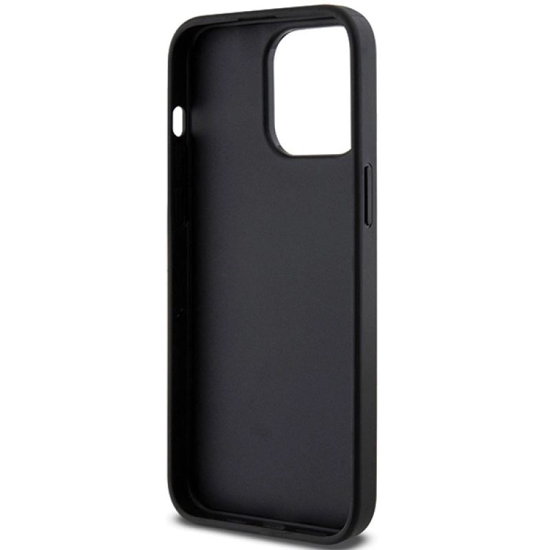 Etui Karl Lagerfeld Gripstand Saffiano Choupette Pins na iPhone 13 Pro Max - czarne - obrazek 7