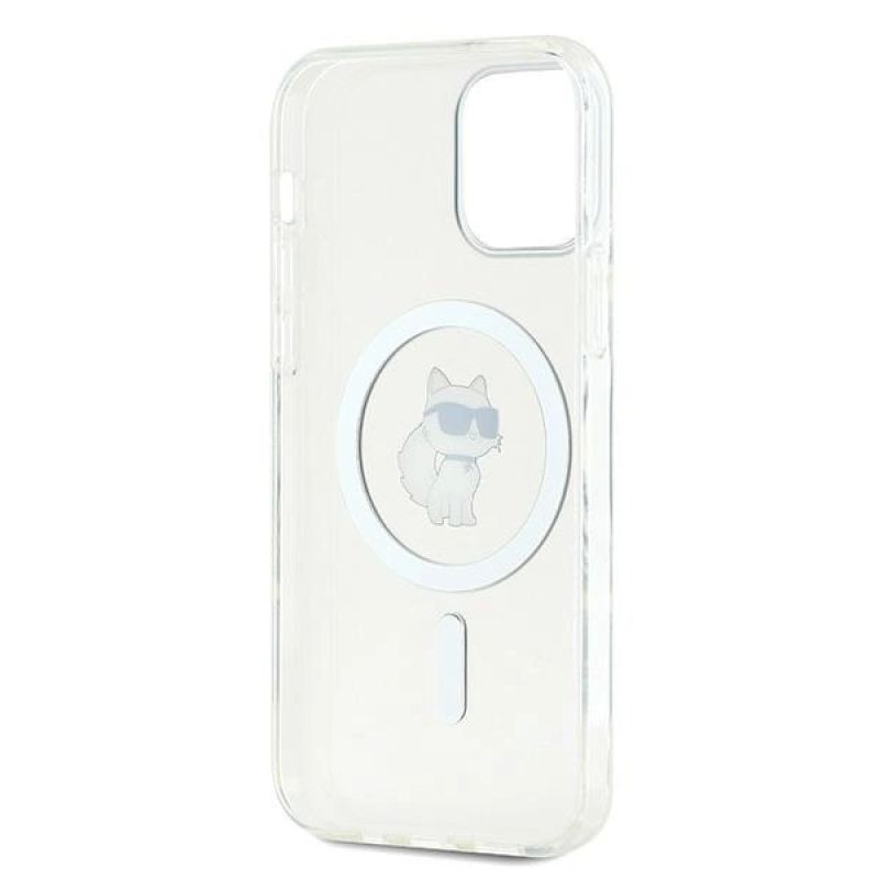 Etui Karl Lagerfeld IML Choupette MagSafe na iPhone 12 / 12 Pro - przezroczyste - obrazek 7