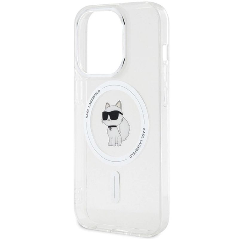 Etui Karl Lagerfeld IML Choupette MagSafe na iPhone 13 Pro Max - przezroczyste - obrazek 6